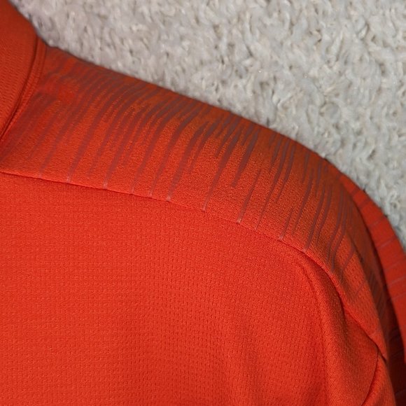 adidas* Men's Short Sleeve‎ Straight Hem Hidden Button Polo Athletic Shirt~ 2XL - Picture 13 of 16